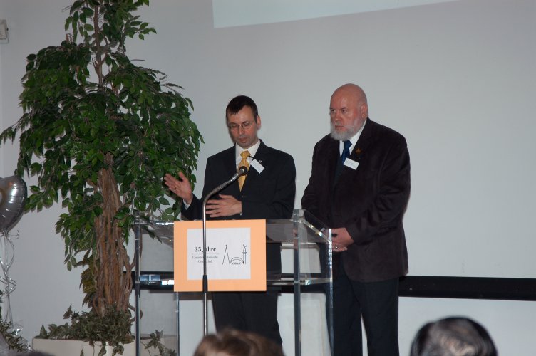 von links: Dr. Thomas Lemmen und Wilhelm Sabri Hoffmann